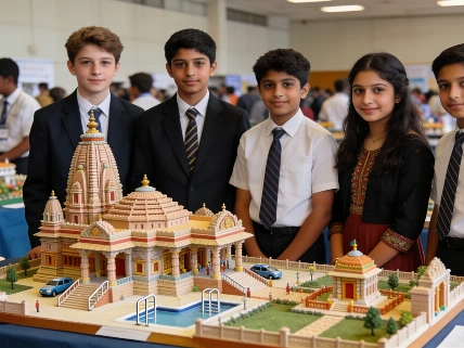 ISKCON Detroit Sunday School Team Takes Second Place at Michigan Future City Competition Farmington Voice