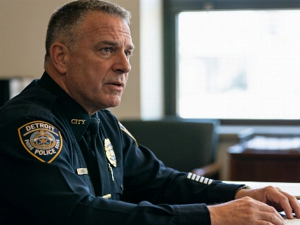 Detroit Police Chief Faces Scrutiny Over Call to Activist Farmington Voice