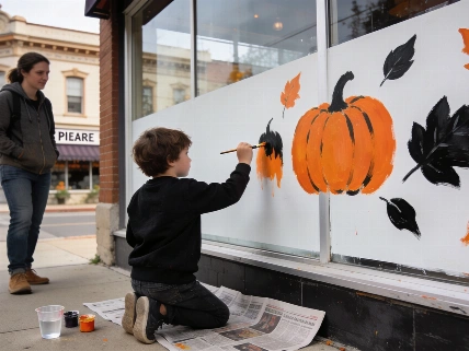 Farmington Window Painting Contest Set for October 24 Farmington Voice