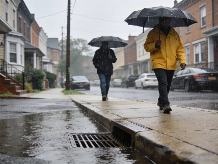Heavy Rain, Flash Flood Risk Expected Sunday in Philadelphia Area Farmington Voice