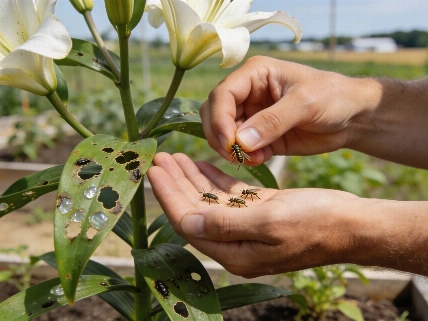 MSU Releases Wasps Across Michigan to Control Invasive Lily Beetles Farmington Voice