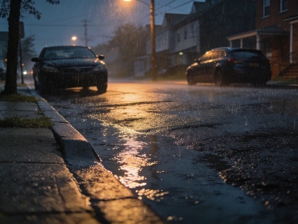 Flash Flood Risk in Hudson County as Heavy Rain Expected Sunday Night Farmington Voice