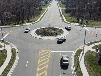 Oakland County Opens 45th Roundabout at Wixom Road Intersection Farmington Voice
