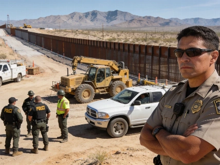 Border Wall Construction Begins on Tohono O'odham Land in Arizona Farmington Voice