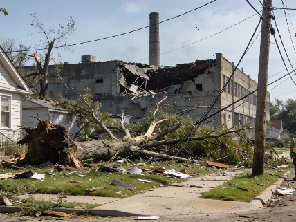 Detroit tornado leaves trail of destruction in rare city event Farmington Voice