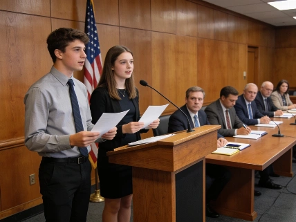 Michigan students testify on Declaration of Independence at state board meeting Farmington Voice