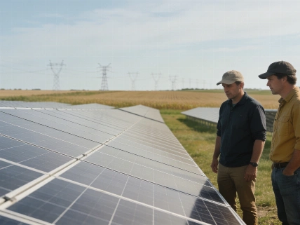 Cold Creek Solar Park completed near Coldwater to support Ford Farmington Voice