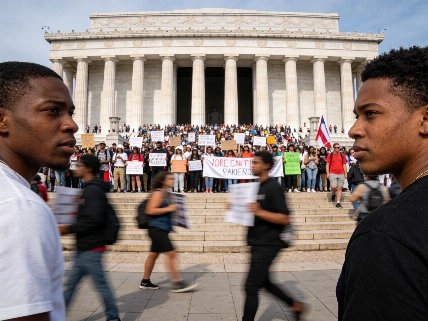 Voting Rights March Draws Hundreds to National Mall Before Midterms Farmington Voice