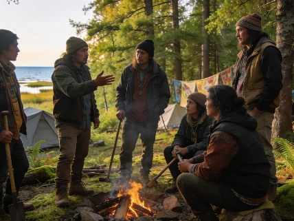 Michigan Resistance Camp Draws Statewide Support Against Copperwood Mine Farmington Voice