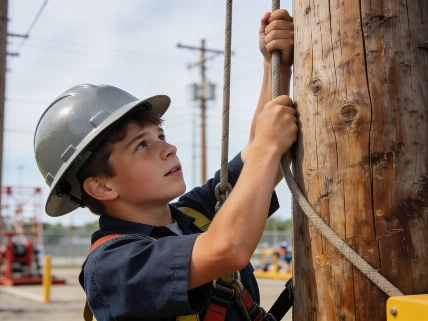 Bay City Charter School Expands Free Lineman Training for Teens Farmington Voice