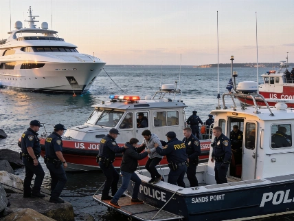 Eight Rescued After Boat Takes On Water Near Sands Point, NY Farmington Voice