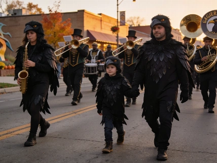Grand Raven Festival Parade Launches Month of Events in Downtown Farmington Farmington Voice
