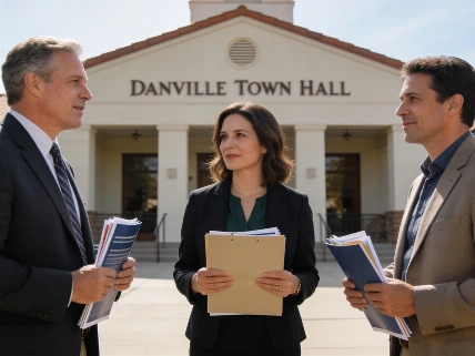 Three Candidates Compete for Danville Town Council Seats in November Farmington Voice
