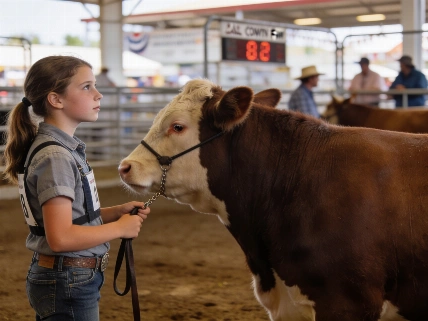 Petaluma 12-Year-Old Sets Sonoma County Fair Steer Sale Record Farmington Voice
