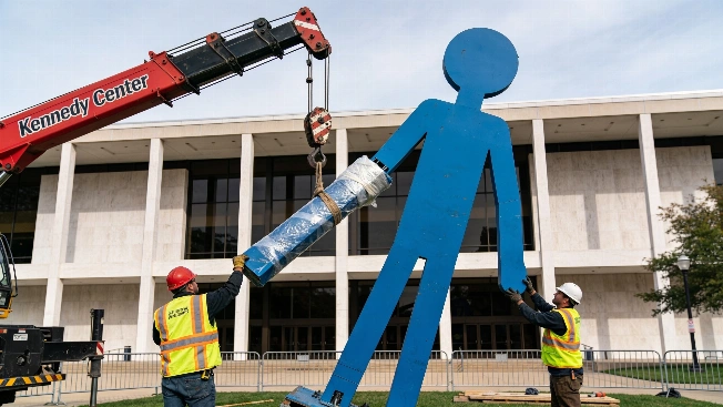Kennedy Center Removes 'Blue' Sculpture Amid Board Dispute Farmington Voice