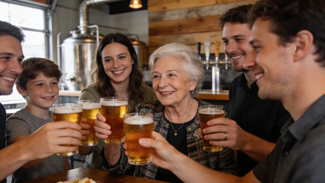 Danvers Brewery Marks 100th Birthday With Custom Saison for Local Matriarch Farmington Voice