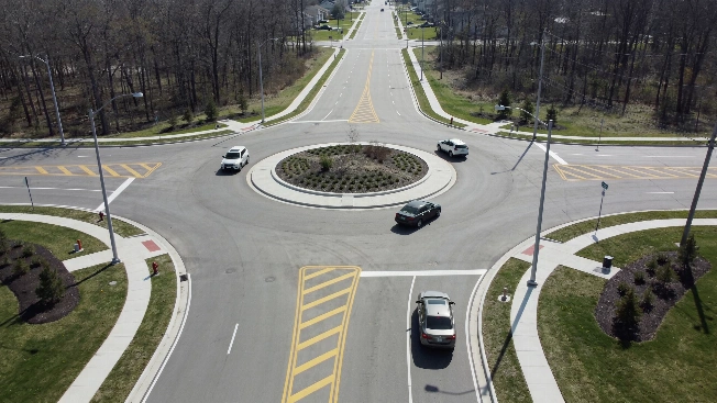 Oakland County Opens 45th Roundabout at Wixom Road Intersection Farmington Voice