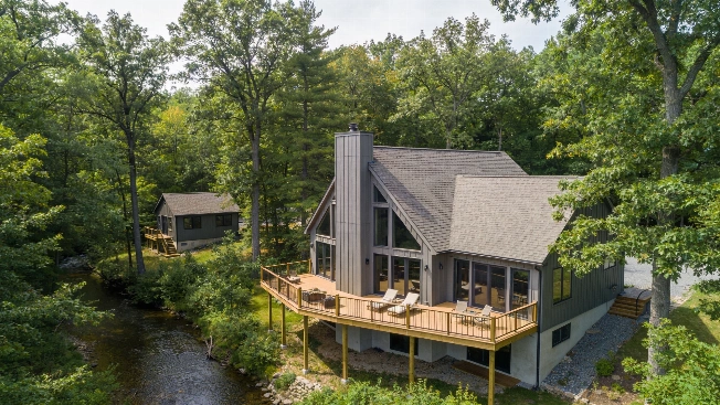 South Haven Lake Michigan Estate Lists Two Homes, Private Beach Access for $2.1M Farmington Voice