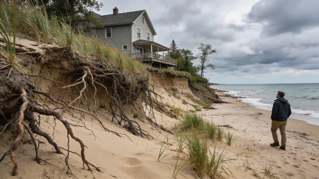 Michigan sand dunes face erosion risks as shoreline policies divide experts Farmington Voice
