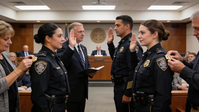 Farmington Public Safety Promotes Four Leaders at City Ceremony Farmington Voice