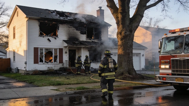 Family Escapes Farmington Hills House Fire Sparked by Lightning Farmington Voice