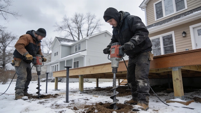Winter Deck Construction Expands for Homeowners in Southeast Michigan Farmington Voice